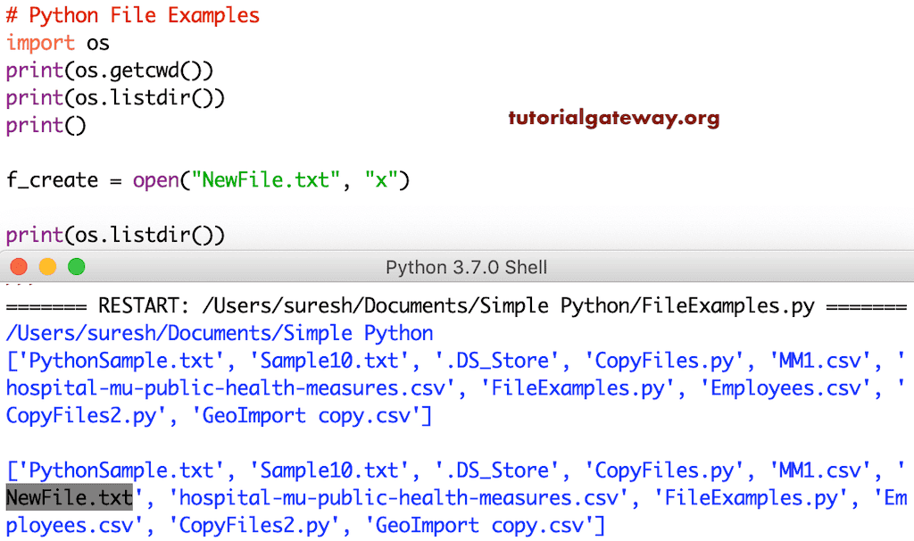 Python File Handling