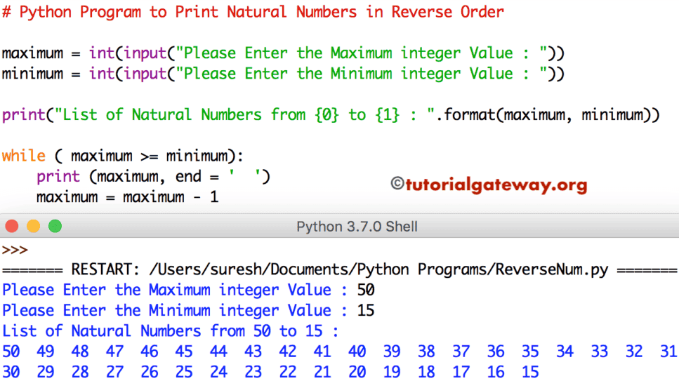 How to print odd numbers in python