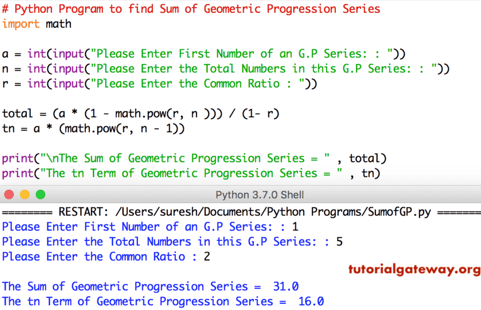 How To Find Geometric Sequence Common Ratio