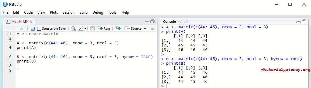 R Matrix