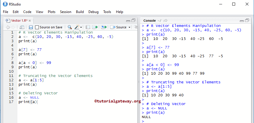 R Vector