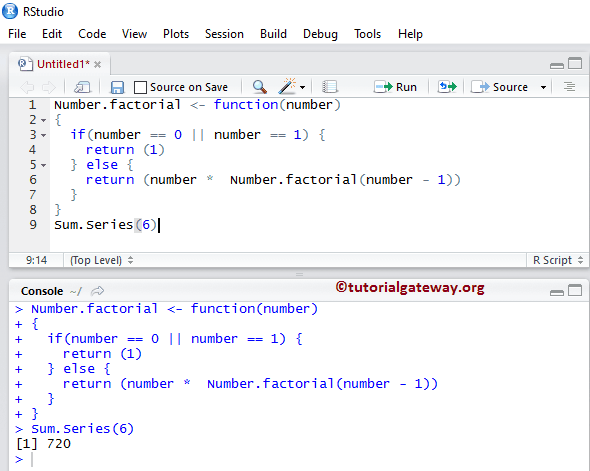 Recursive Functions in R Programming