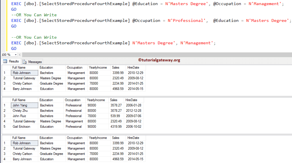 Sql server stored procedure performance miloyoga