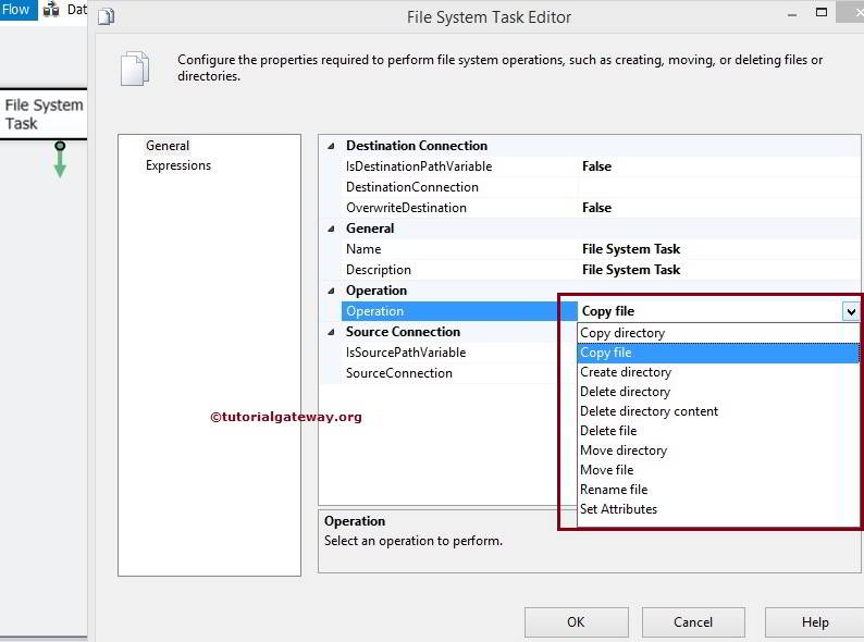 File System Task in SSIS