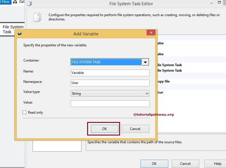 File System Task in SSIS