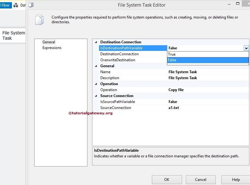 File System Task in SSIS
