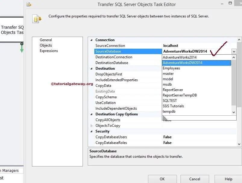 Transfer SQL Server Table Structures in SSIS