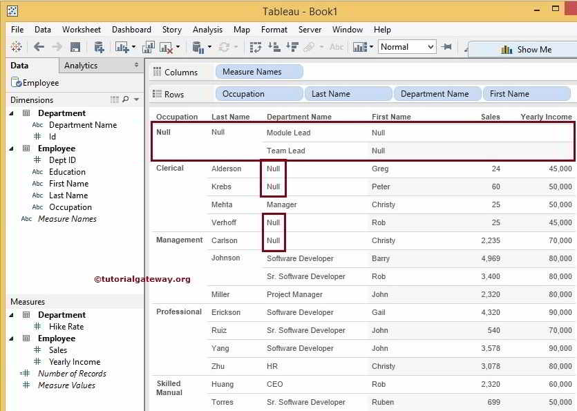 How to Join Data in Tableau?