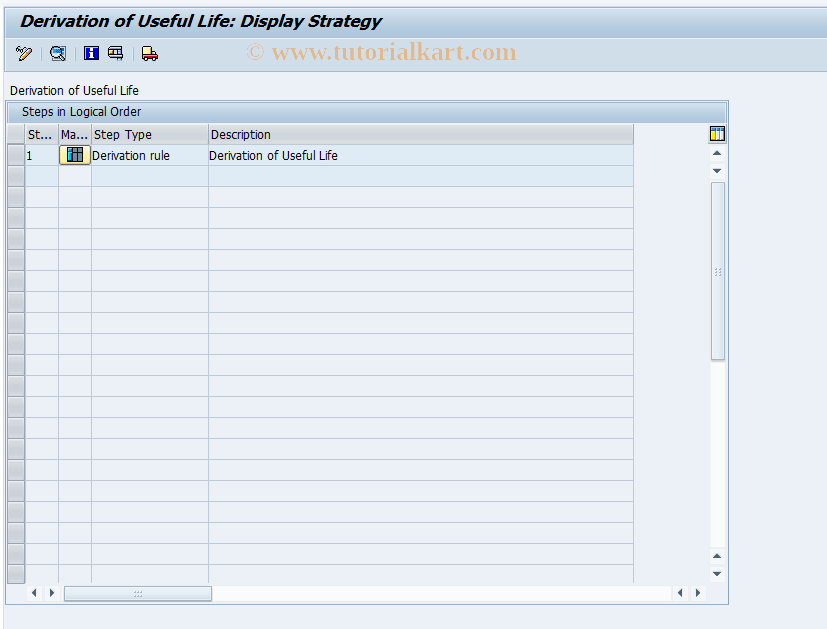 0FILANDURDET SAP Tcode Determine Asset Useful Life Transaction Code