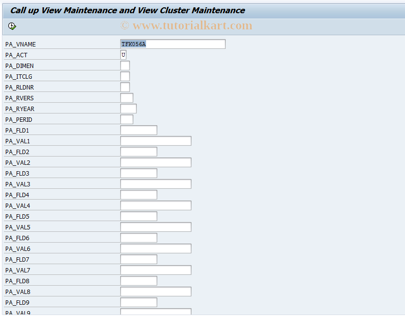 CXNI SAP Tcode Display Items from Integration Transaction Code