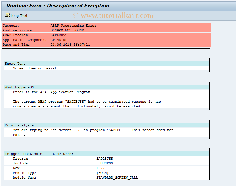FIPRD2 SAP Tcode Change Product Transaction Code