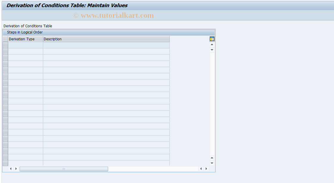 FN_RULE_CONDITION SAP Tcode Rule Entries for Condition Table