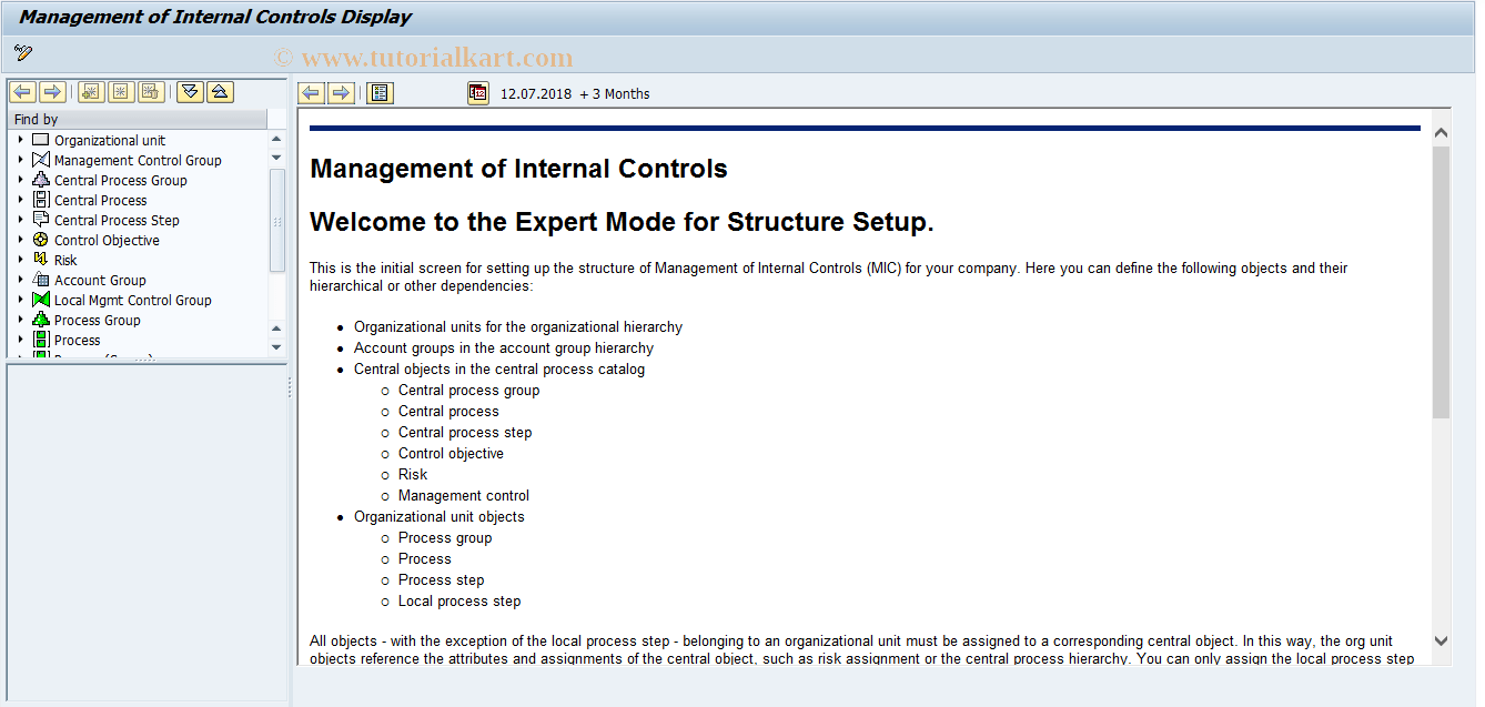 FOPC_STR_DISPLAY SAP Tcode Display MIC Transaction Code