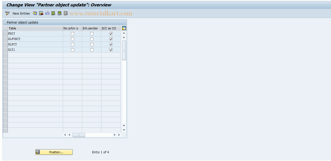 GCA8 SAP Tcode SenderReceiver Relationship Transaction Code