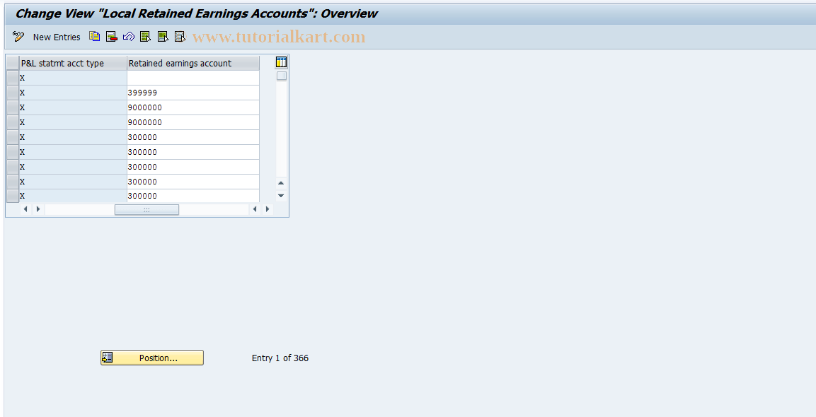 GCS6 SAP Tcode Global Standard Accounts Transaction Code