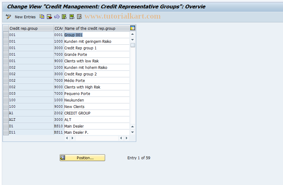 OB02 SAP Tcode C FI Maintain Table T024B Transaction Code
