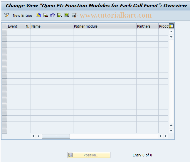OBF2 SAP Tcode C FI Maintain Table TFI02 Transaction Code