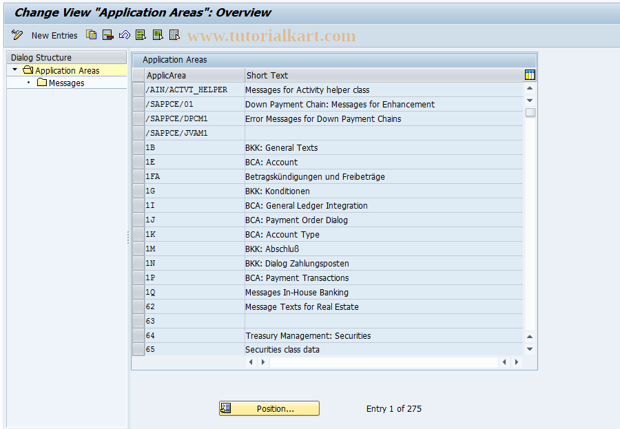 OBMSG SAP Tcode Configurable Messages Transaction Code, 56 OFF