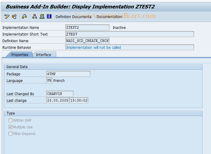S_AL0_96000839 SAP Tcode Transaction Code