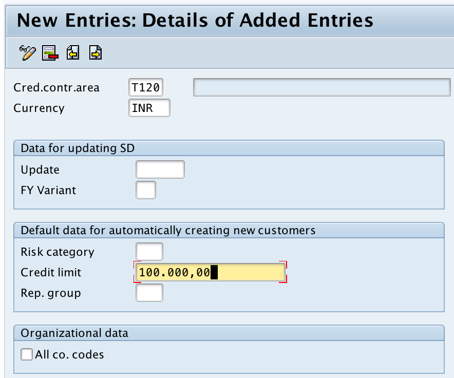 How to Define Credit Control Area in SAP SAP Tutorials
