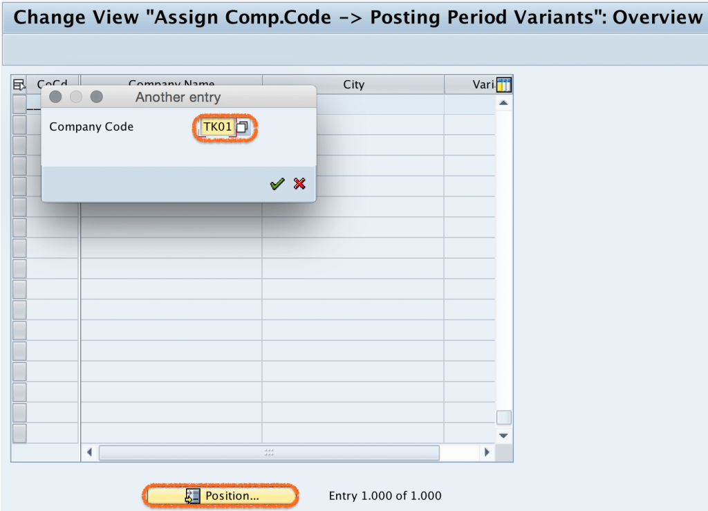 Assign Variants to Company Code in SAP TutorialKart
