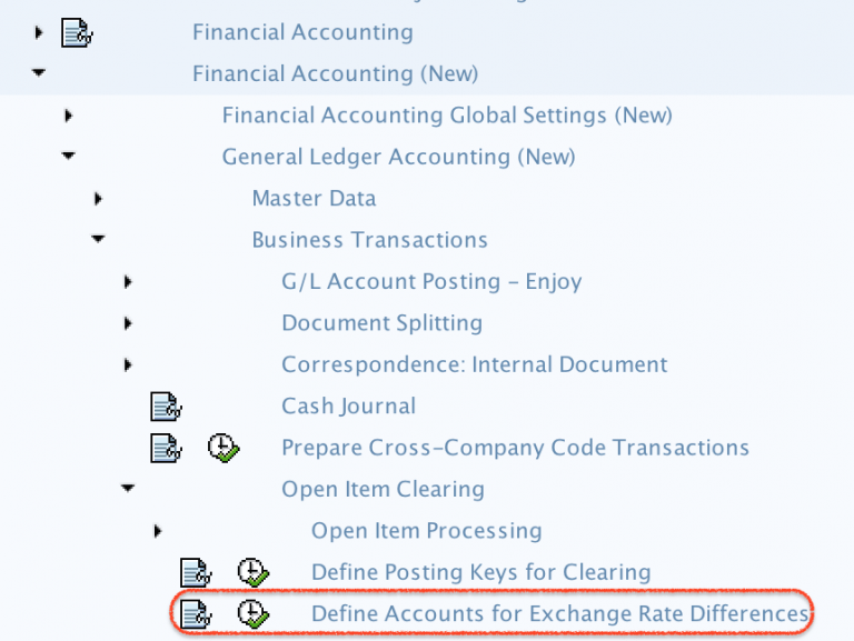 How to Define Accounts for Exchange Differences in SAP