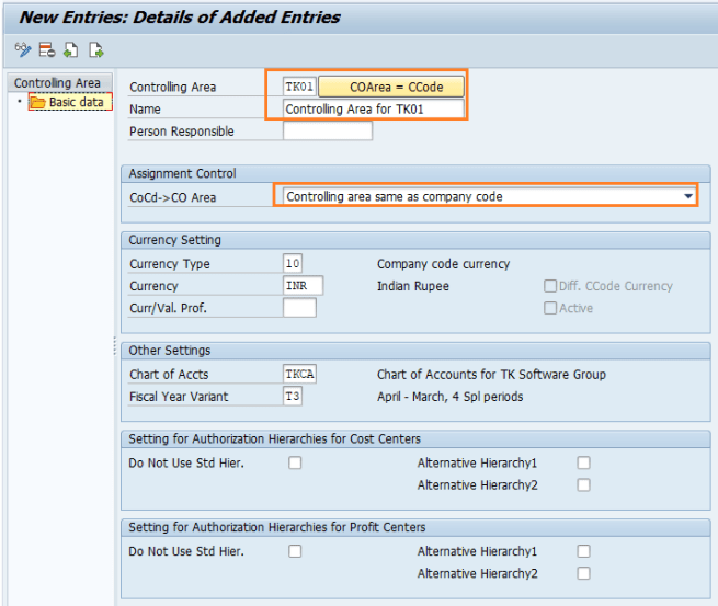 What is Controlling Area in SAP CO How to Create CO Area