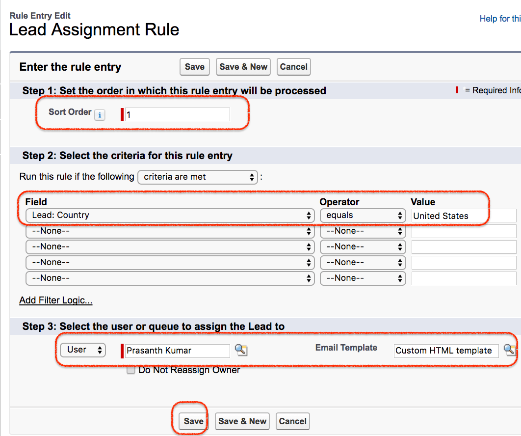 Salesforce lead assignment rules Salesforce Tutorials TutorialKart