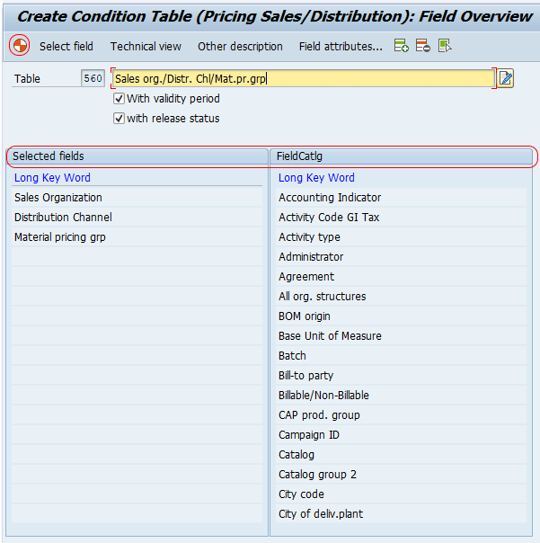 How to Define Condition Table in SAP SD (V/03) TutorialKart