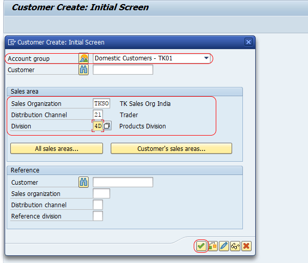 Create Customer Master Record in SAP (Customer Master Data)