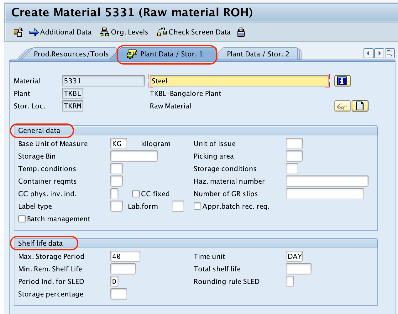 SAP MM Create Material Master Record (Material Codes) in SAP