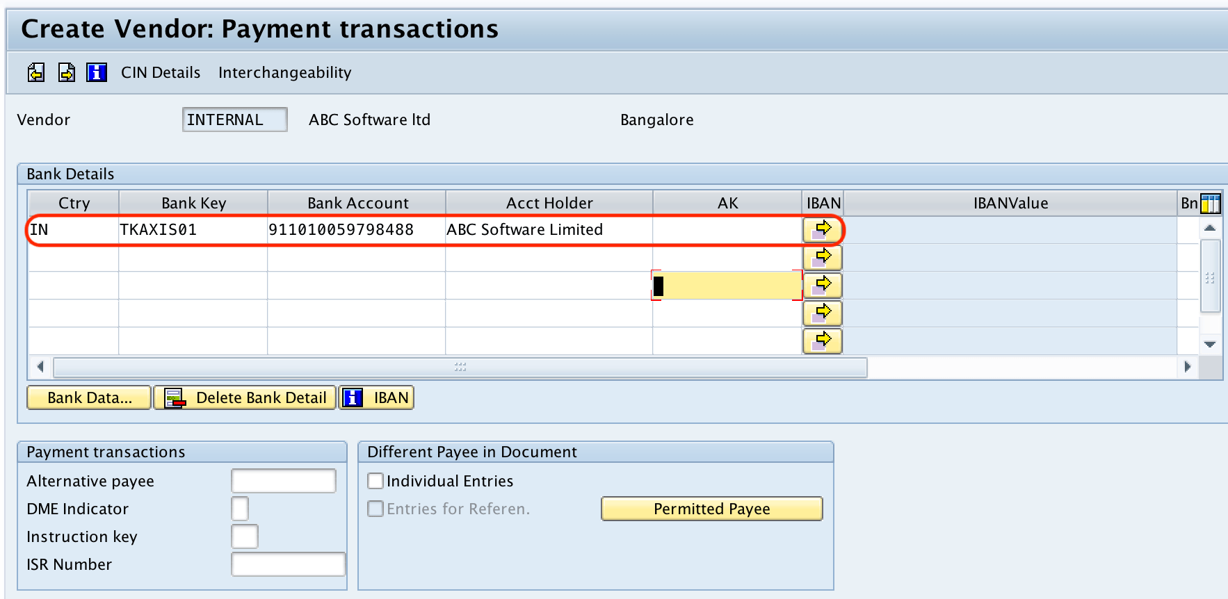 SAP FICO Create Vendor Master Record (Vendor Code) in SAP