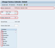 Factory Calendar Table Meteor