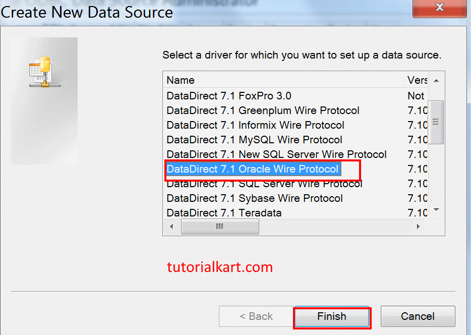 Create ODBC Connection to Import Source & Target tables from Database
