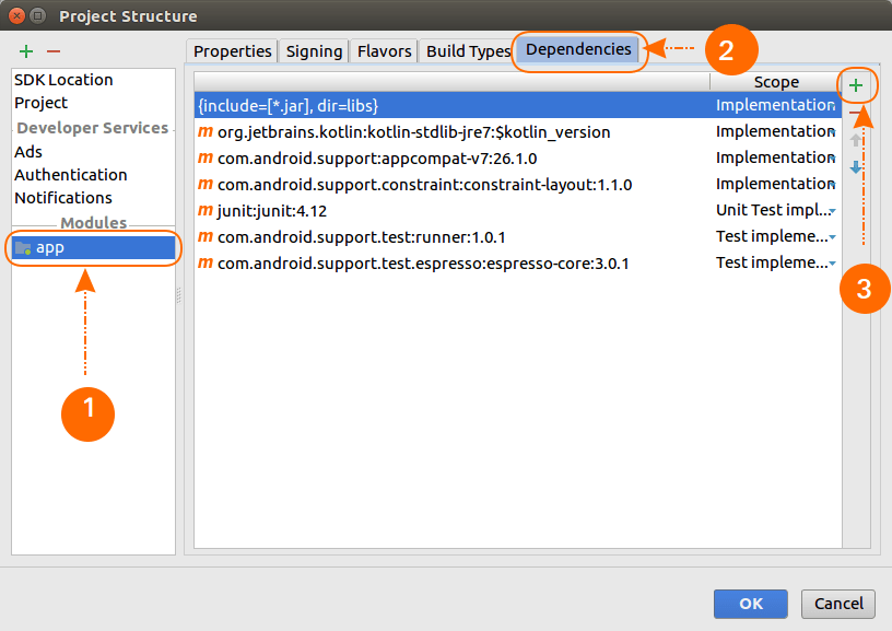 Android Studio Add External Jar to Library/Dependencies TutorialKart