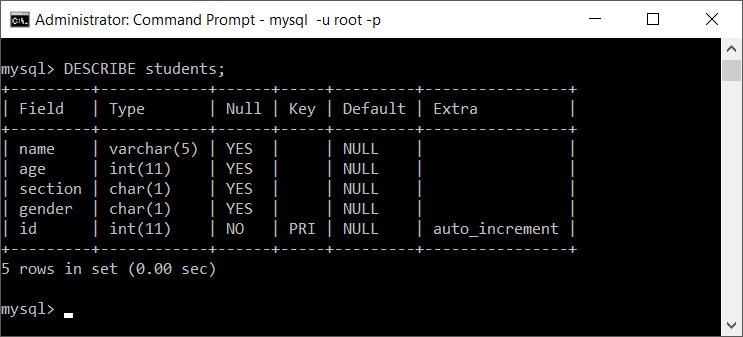 How to increase the size of a column in MySQL?