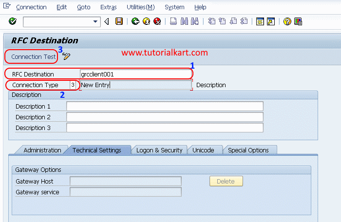 SAP GRC How to Configure RFC Destination in SAP GRC