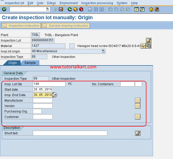 Sap Qm Tables
