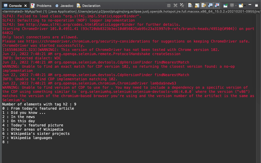Find Element(s) by Tag Name Selenium Java TutorialKart
