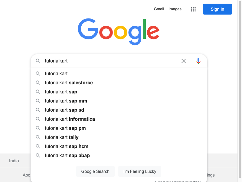 Typing Enter/Return Key using Selenium Java TutorialKart
