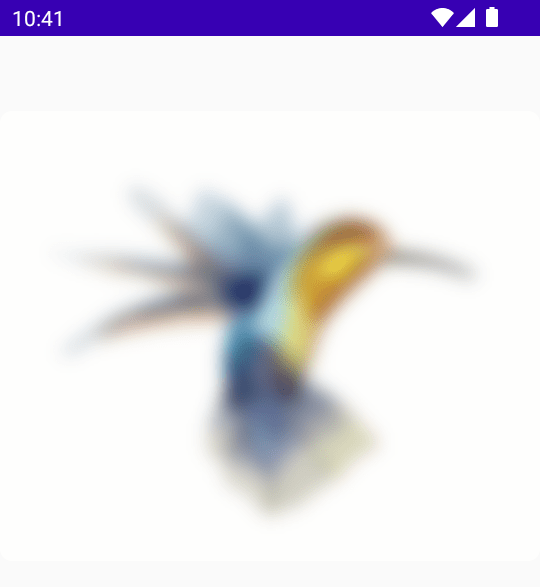 How to blur an image in Android Compose? TutorialKart