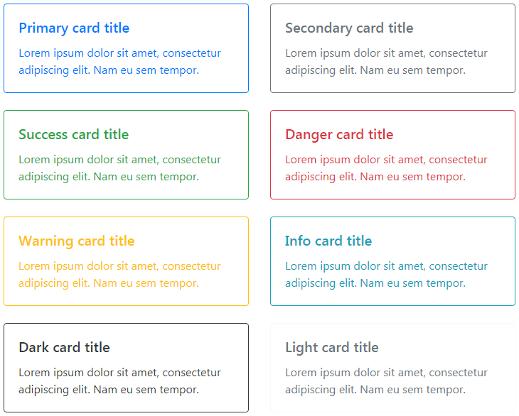 How to Use Bootstrap 4 Cards Tutorial Republic
