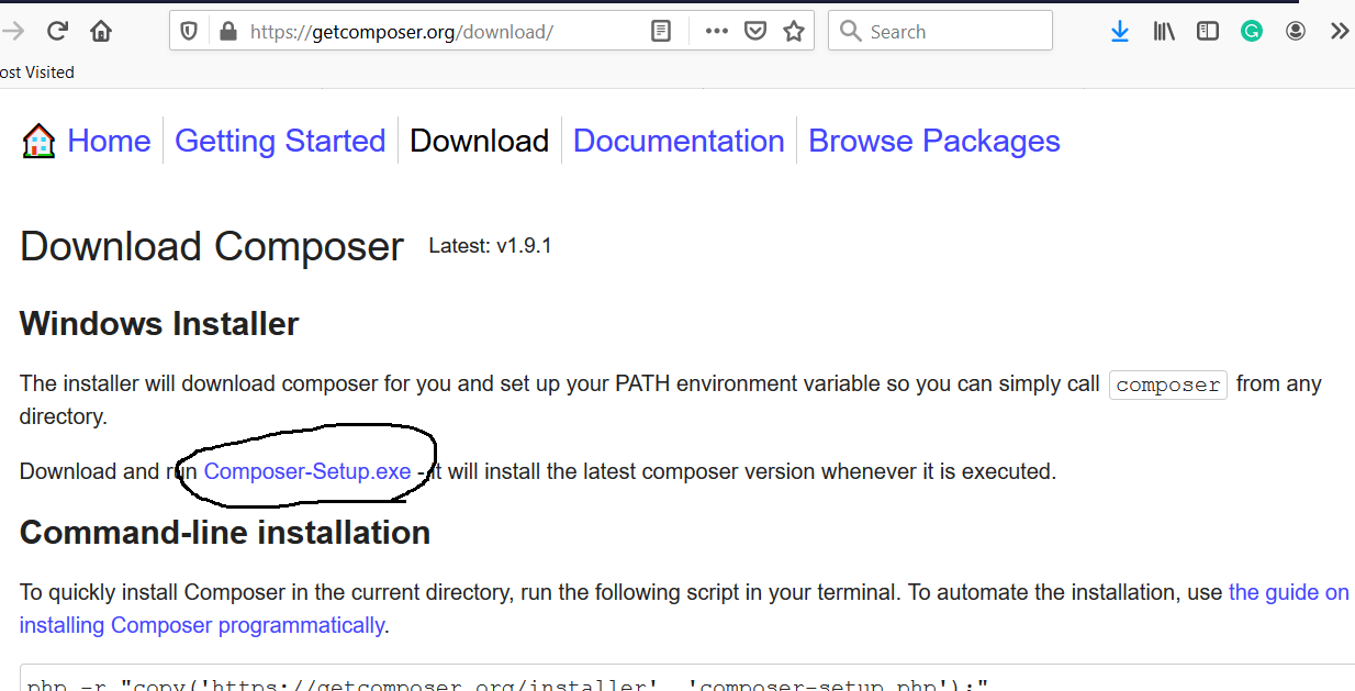 How To Install Composer On Windows Tutorials24x7