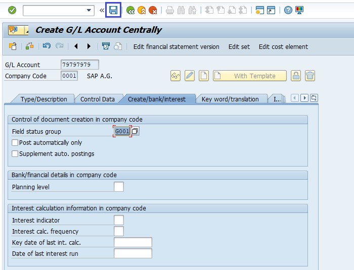 General Ledger Posting Sap at Gerald Biggs blog