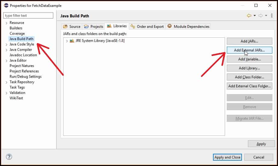 How to Retrieve data from database and display it in JTable using Java