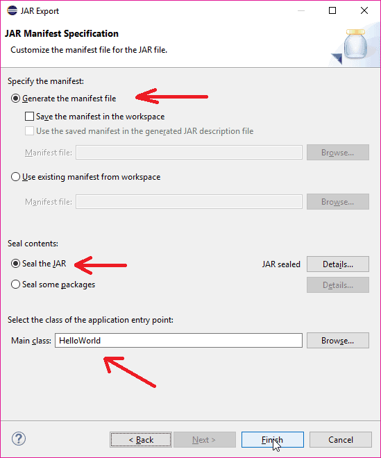 How To Create JAR File In Java Using Eclipse
