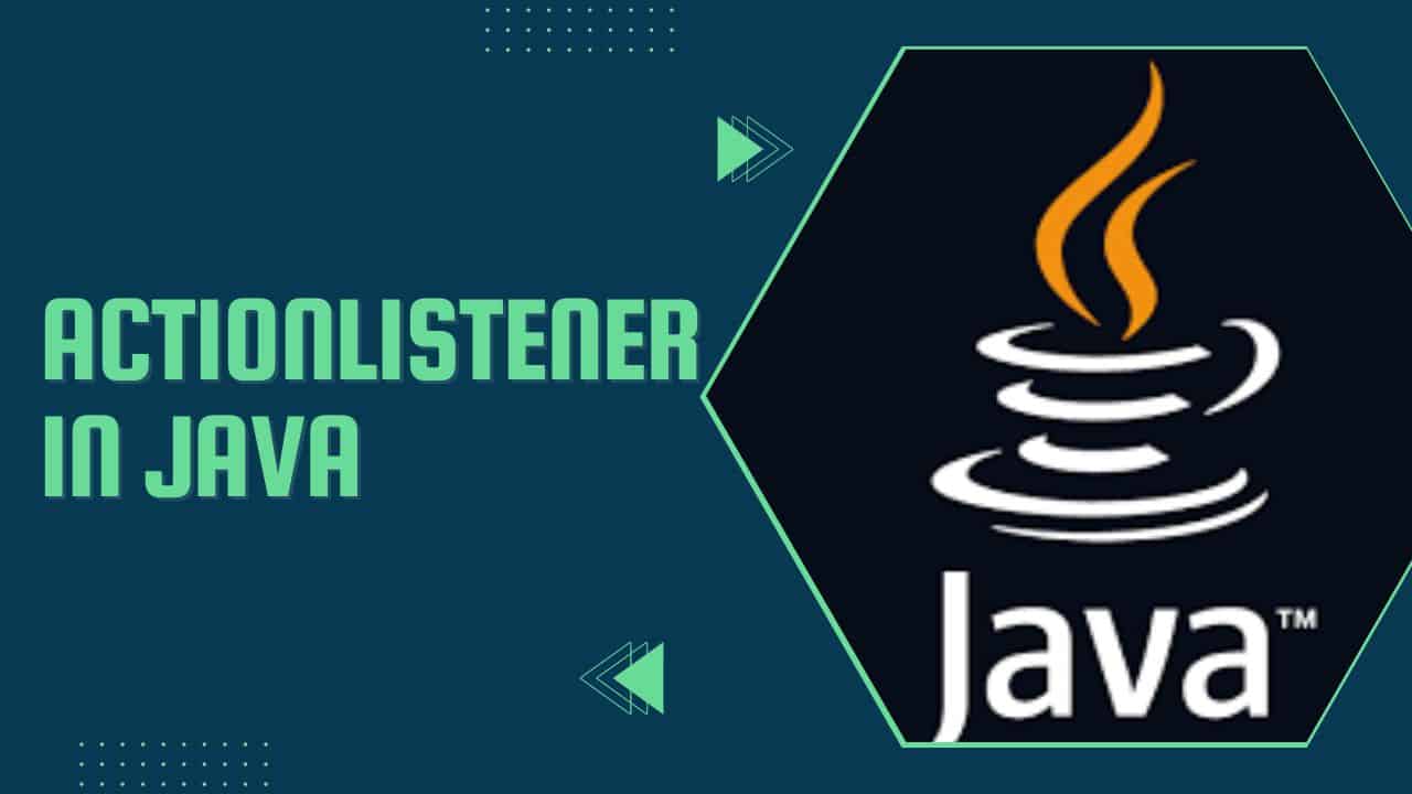 How to implement ActionListener in Java Tutorials Field