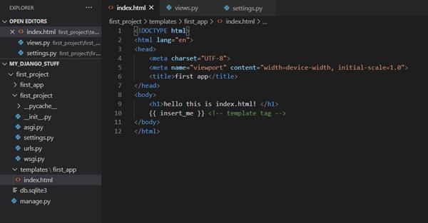 Django Templates Tutorial Links