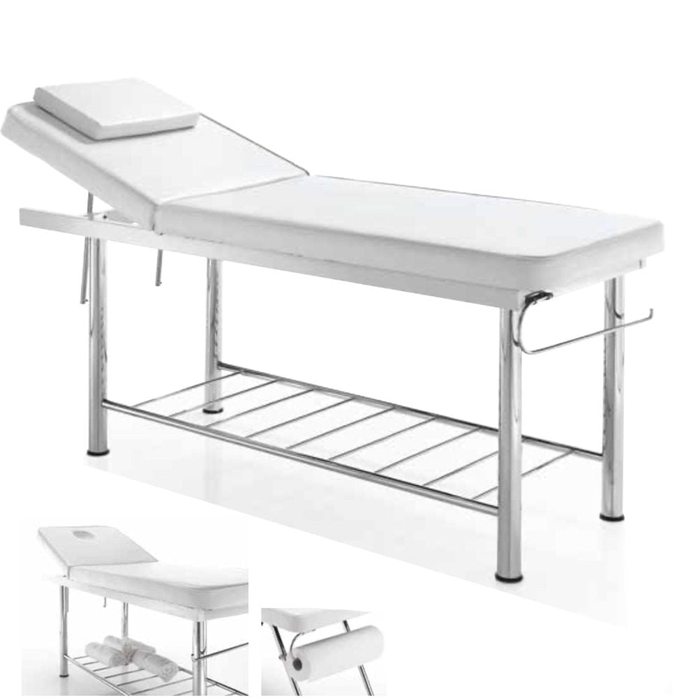 Lettini per estetista centro estetico fissi pighevoli con uno o piu snodi