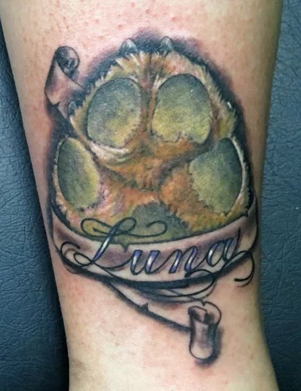 Zampa Cane - Tuttotattoo.com 567_x_437_jpg